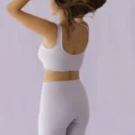 Thumbnail for OAK + FORT camisole courte (crop top) lilas – Taille S