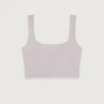 Thumbnail for OAK + FORT camisole courte (crop top) lilas – Taille S