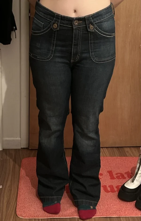 Image for Y2K bootcut jeans, western