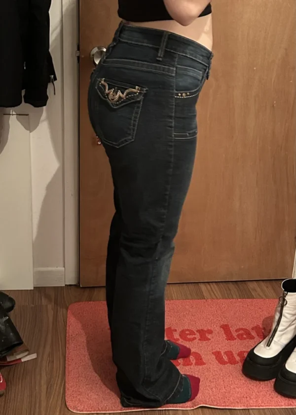 Image for Y2K bootcut jeans, western