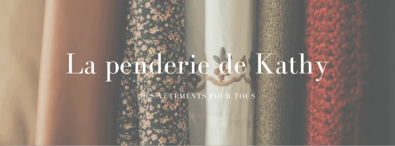 The store banner image for the store named La penderie de Kathy.