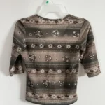 Thumbnail for Chandail croptop vintage et hippie.