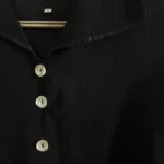 Thumbnail for Blouse noir avec partie mesh transparent