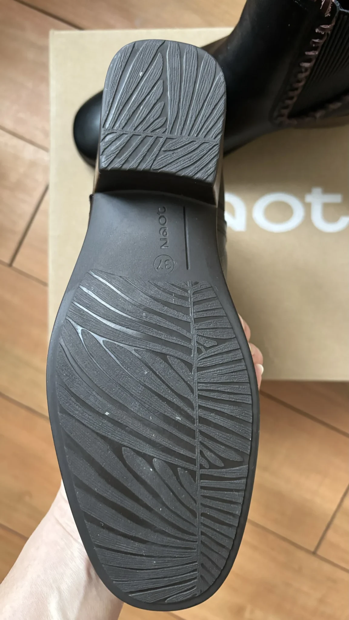 Image for Black boots Naot
