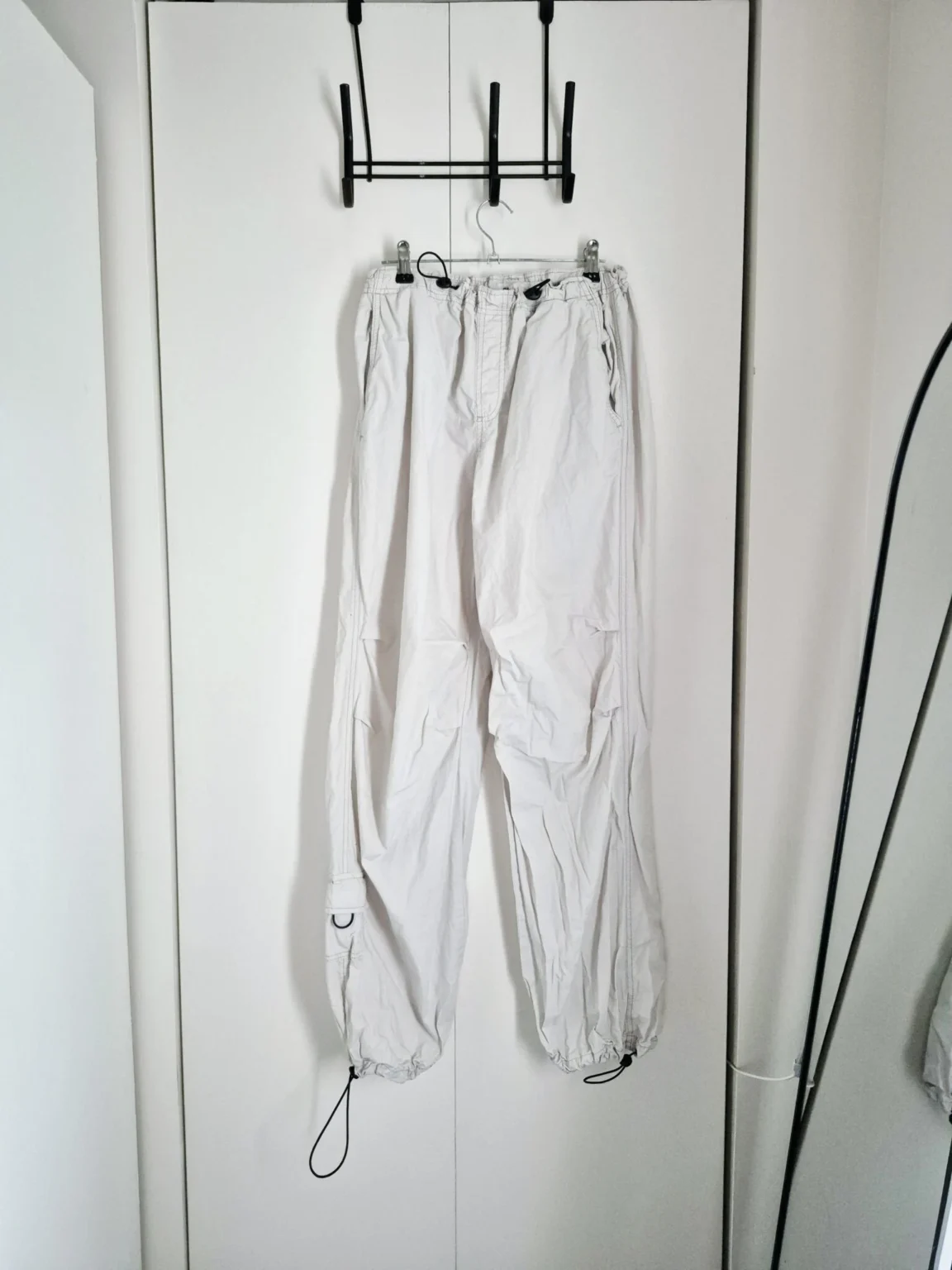 Featured image for White beige Garage trousers Small
