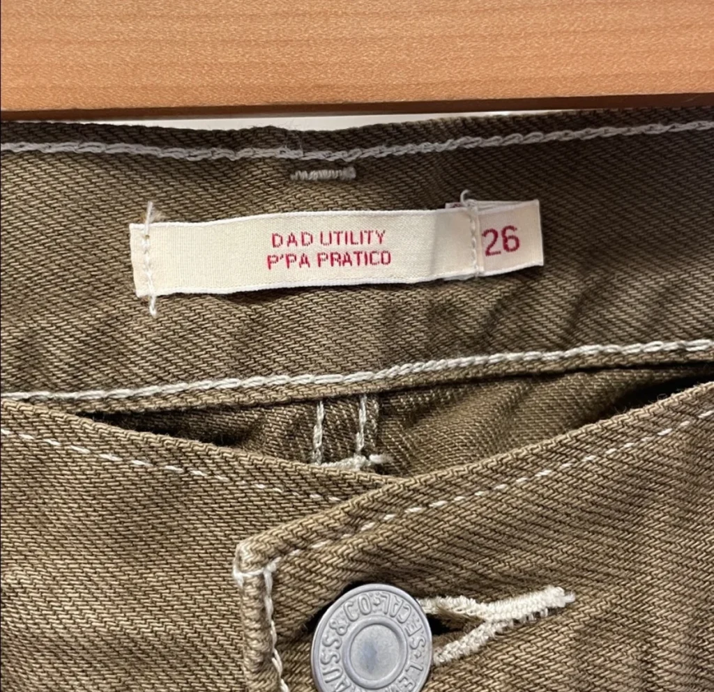 Image for Levi’s Jeans Utilitaire de Papa (Dad Utility Jeans)