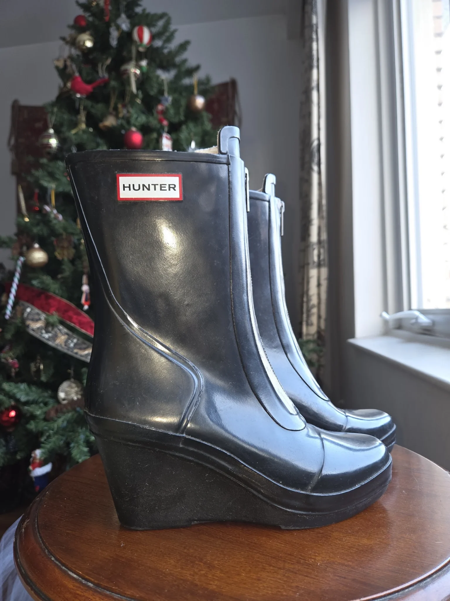 Featured image for HUNTER Original-Bottes de pluie talons compensés