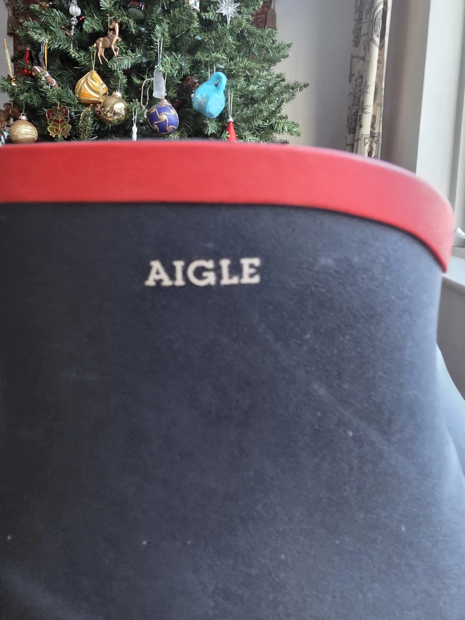 Image for AIGLE-Bottines en caoutchouc bleu marine