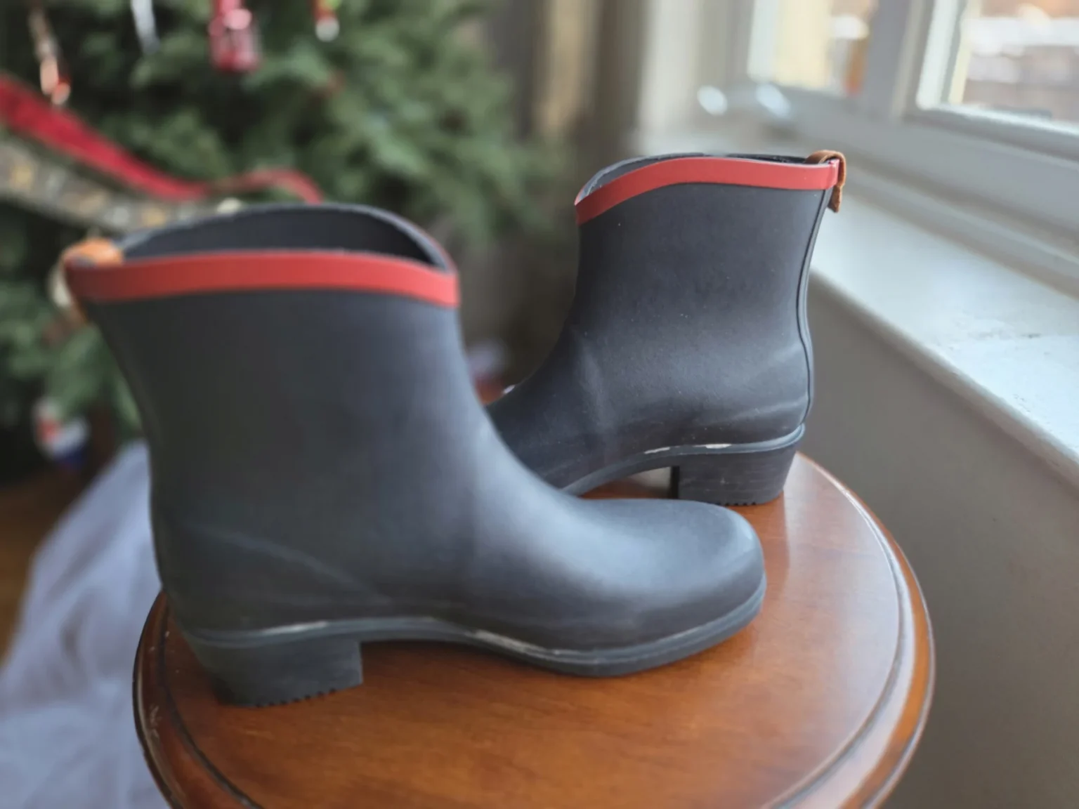 Image for AIGLE-Bottines en caoutchouc bleu marine