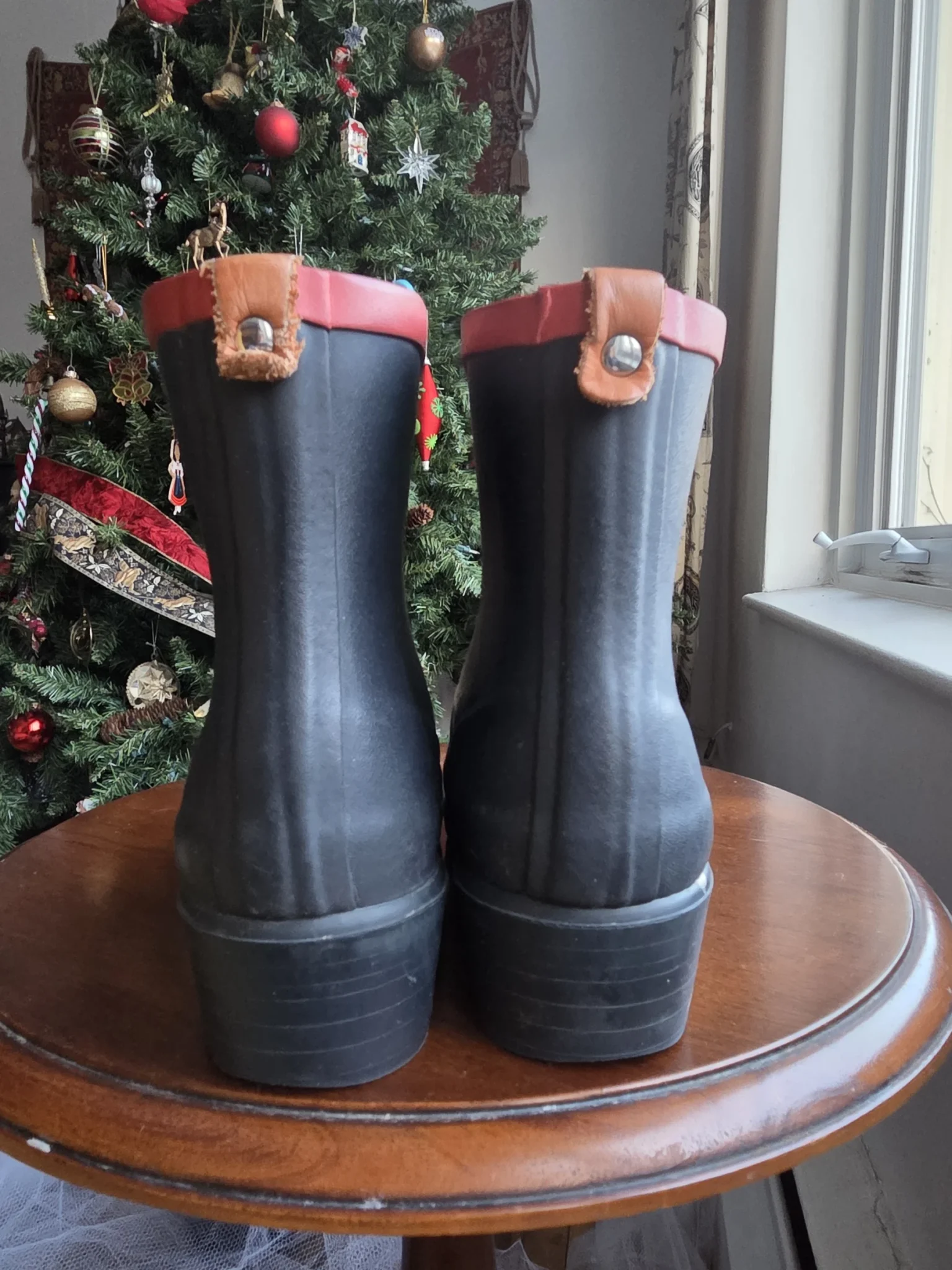 Image for AIGLE-Bottines en caoutchouc bleu marine