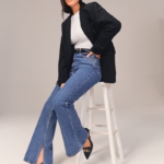 Thumbnail for Jean The Vintage Flare High Rise Curve Love