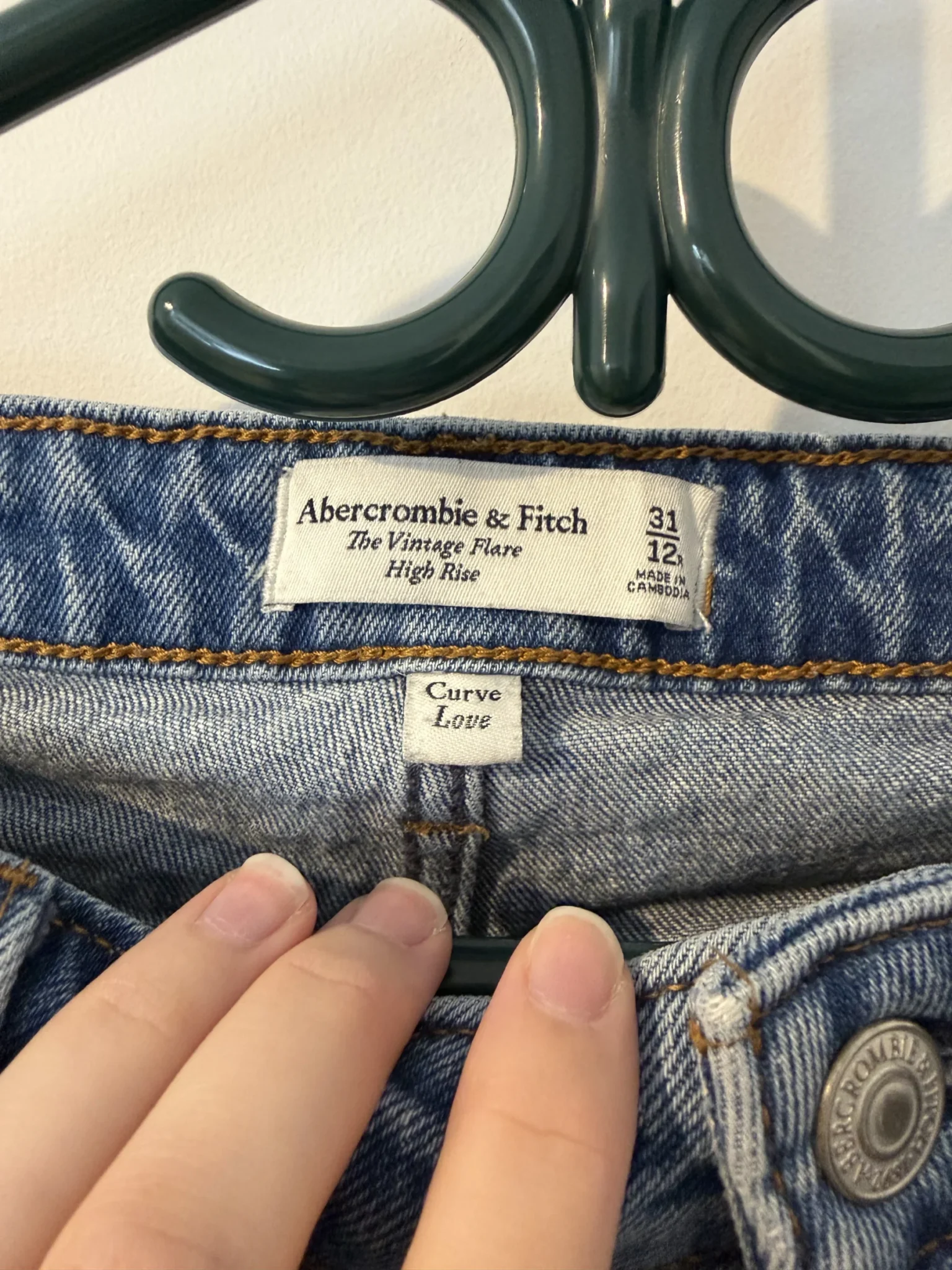 Image for Jean The Vintage Flare High Rise Curve Love