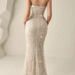 Thumbnail for Evening dress, engagement dress, high quality beaded wedding dress