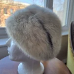 Featured thumbnail for Superb white mink fur hat with details
