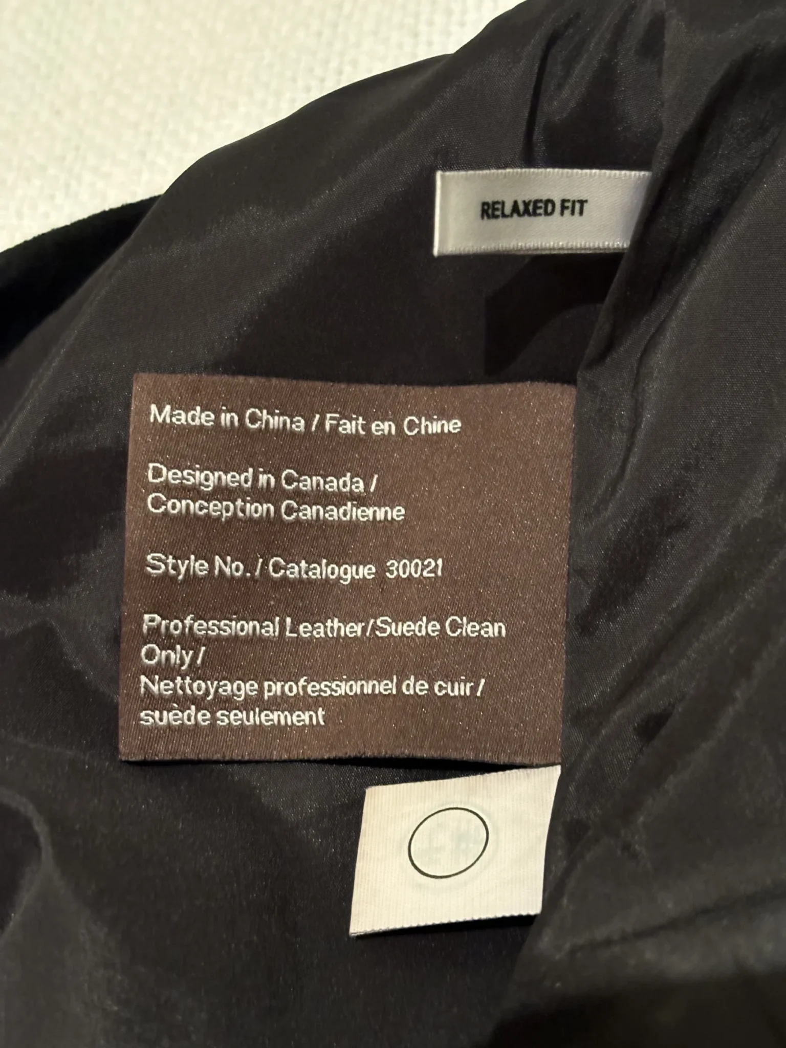 Image for Danier trousers in suede leather
