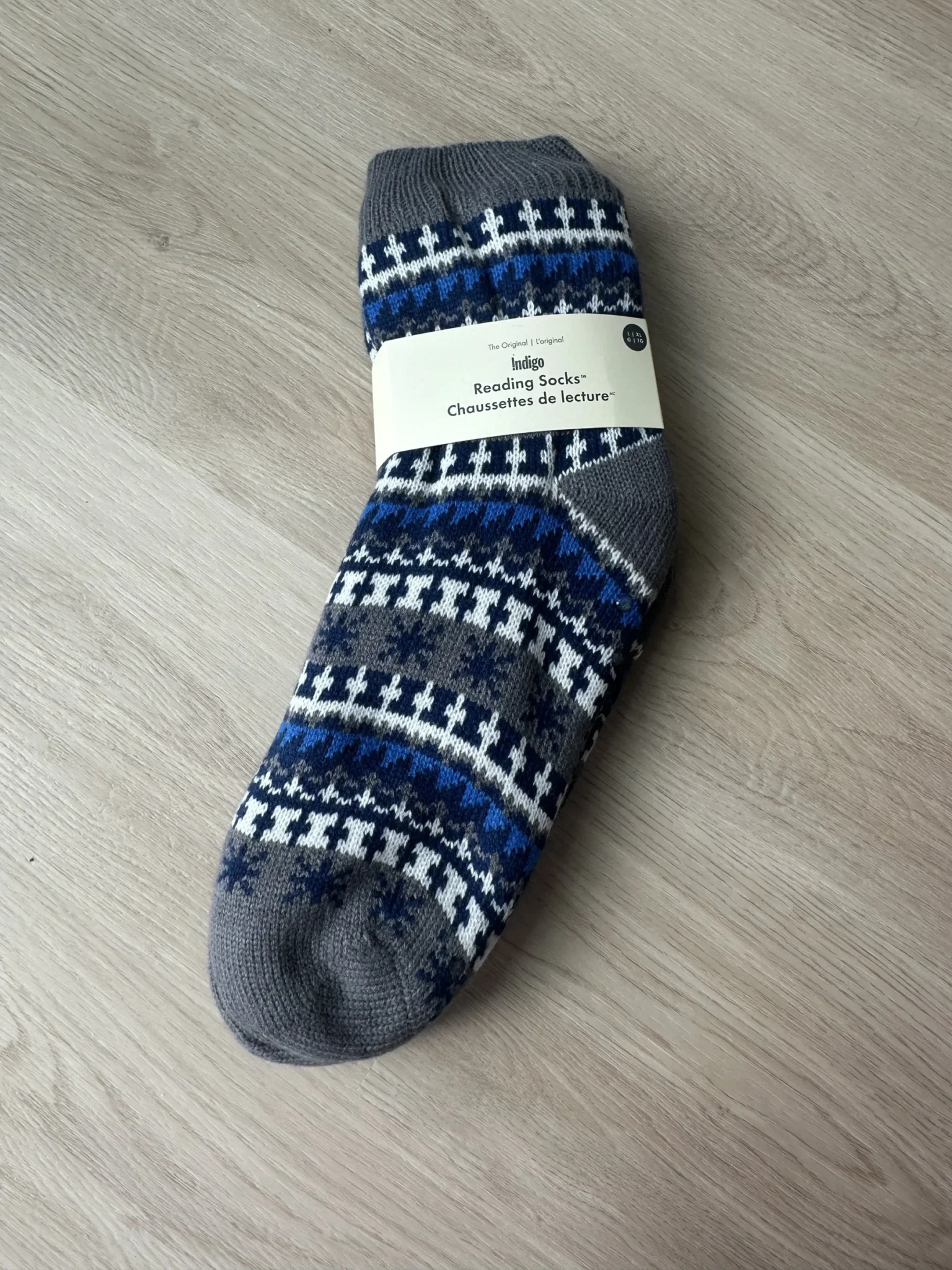 Featured image for Indigo Reading Socks L/XL