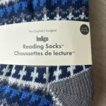 Thumbnail for Indigo Reading Socks L/XL