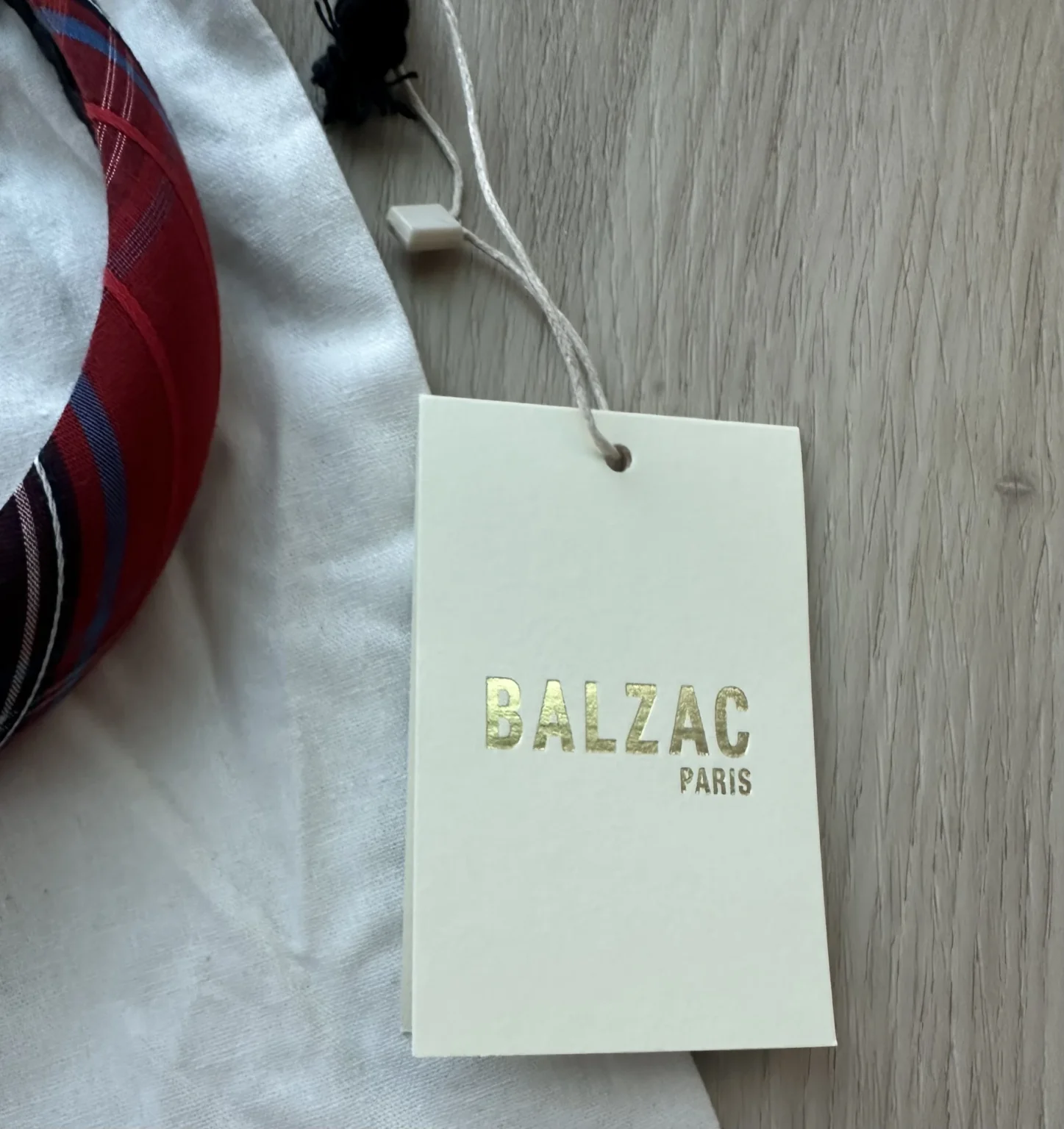 Image for Balzac Paris Tartan Headband