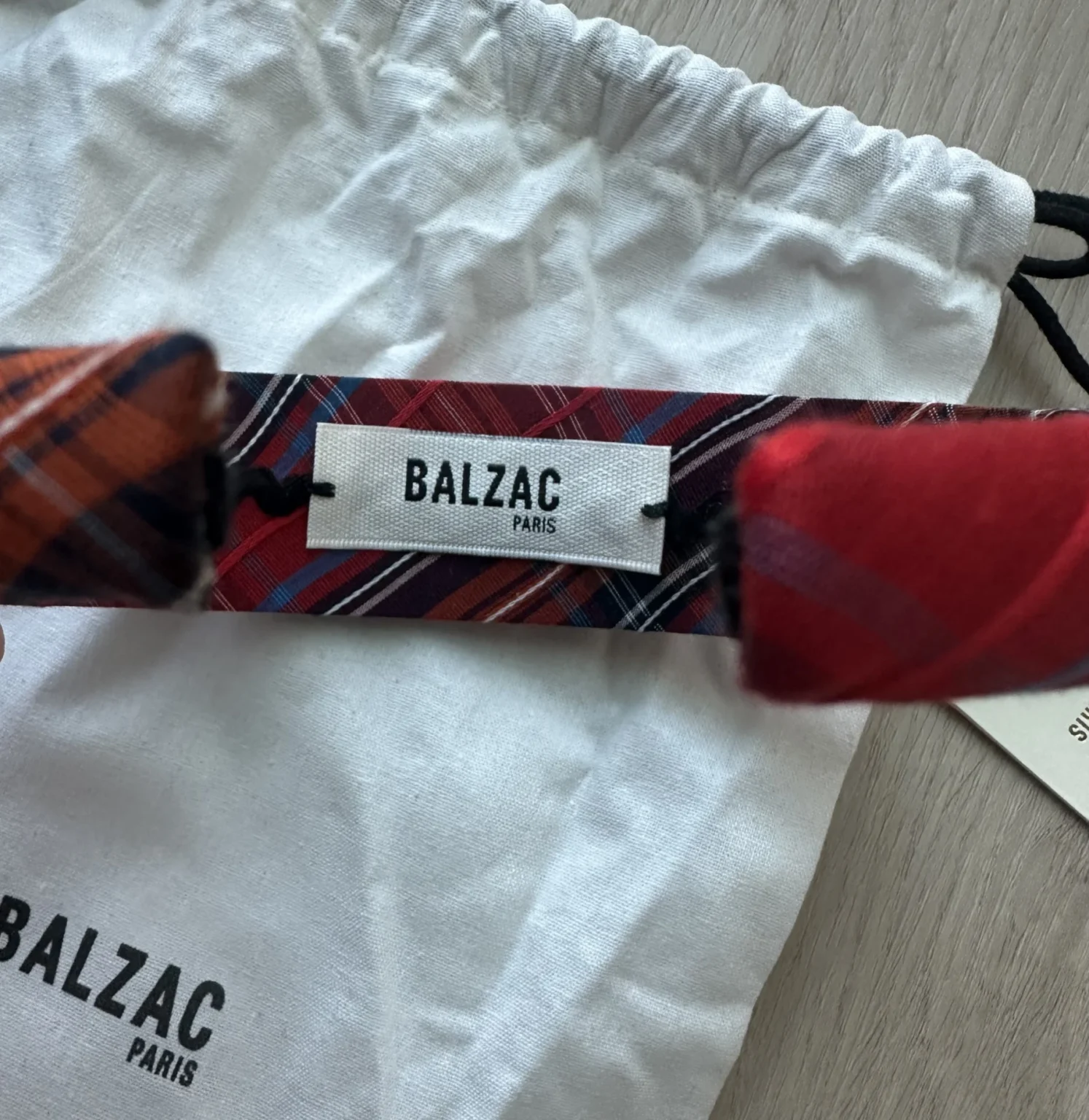 Image for Balzac Paris Tartan Headband