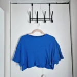 Featured thumbnail for Blue crop top T-shirt XS