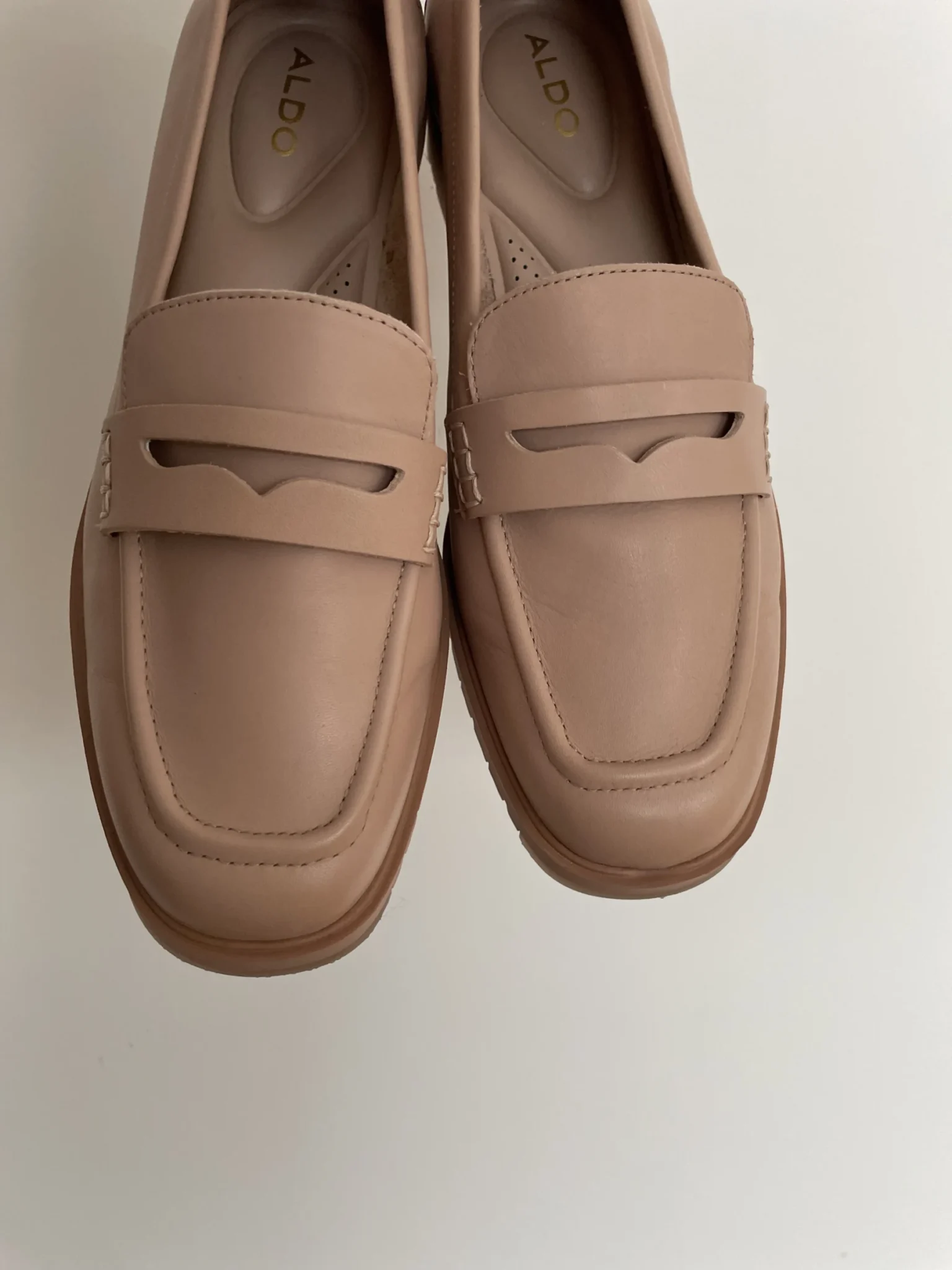Image for Aldo Flex penny loafers "Ibreda" cuir véritable  grandeur 8.5