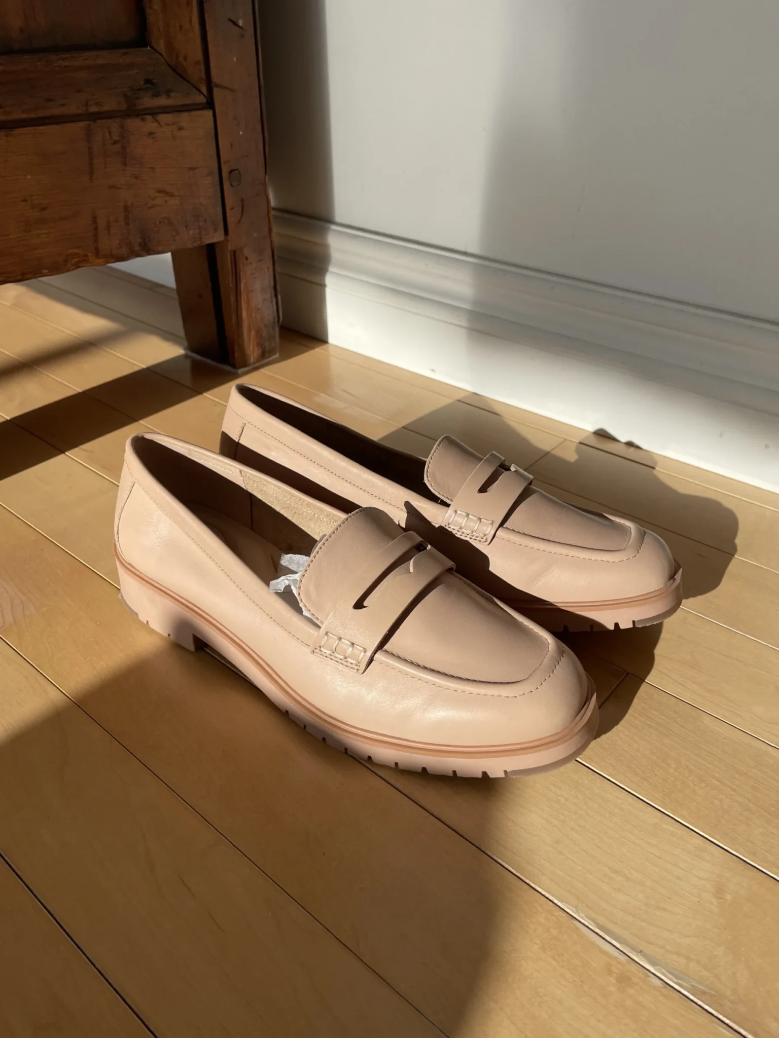 Image for Aldo Flex penny loafers "Ibreda" cuir véritable  grandeur 8.5
