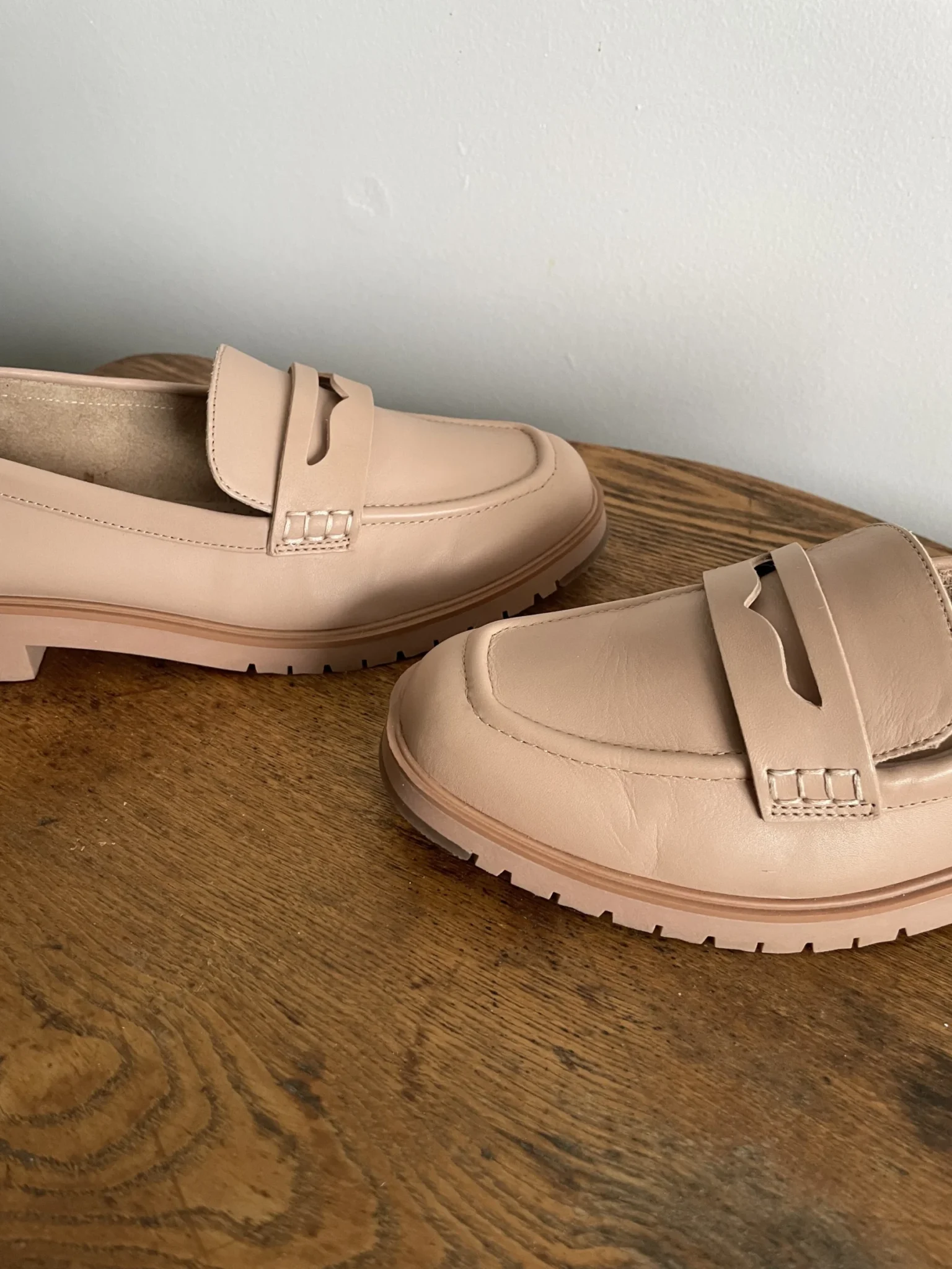 Image for Aldo Flex penny loafers "Ibreda" cuir véritable  grandeur 8.5