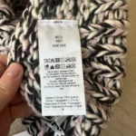 Thumbnail for Ganni Pink Woven Handknit Beanie