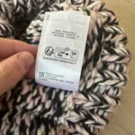 Thumbnail for Ganni Pink Woven Handknit Beanie