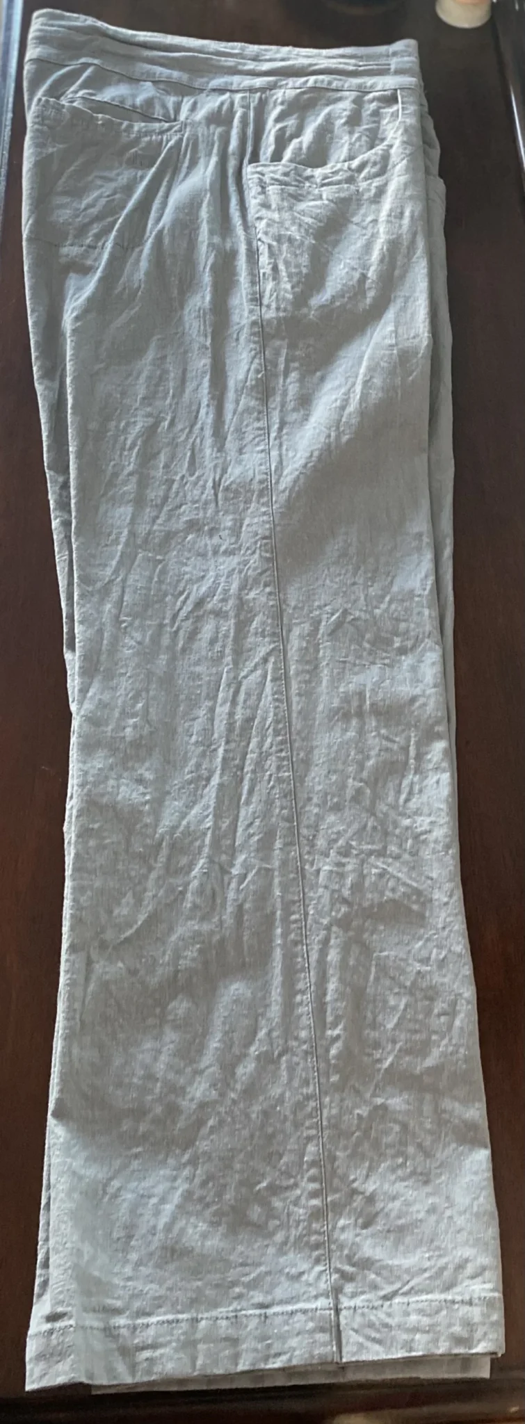 Image for Pantalon lin gris
