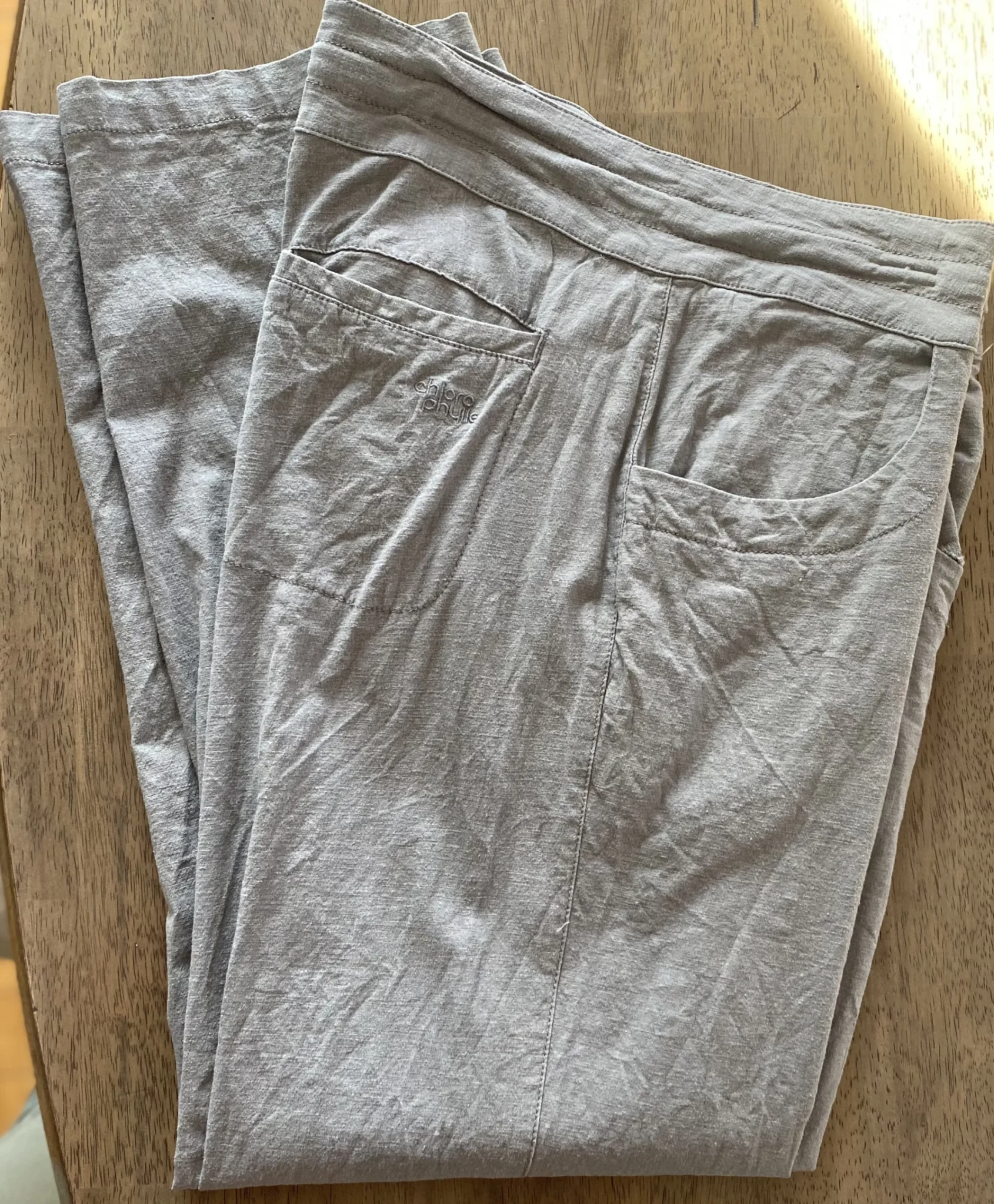 Image for Pantalon lin gris