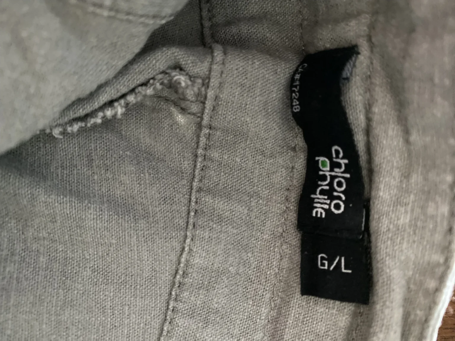 Image for Pantalon lin gris