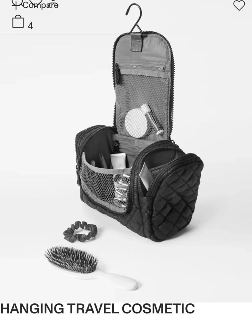 Image for MZ Wallace Hanging Toiletry Bag