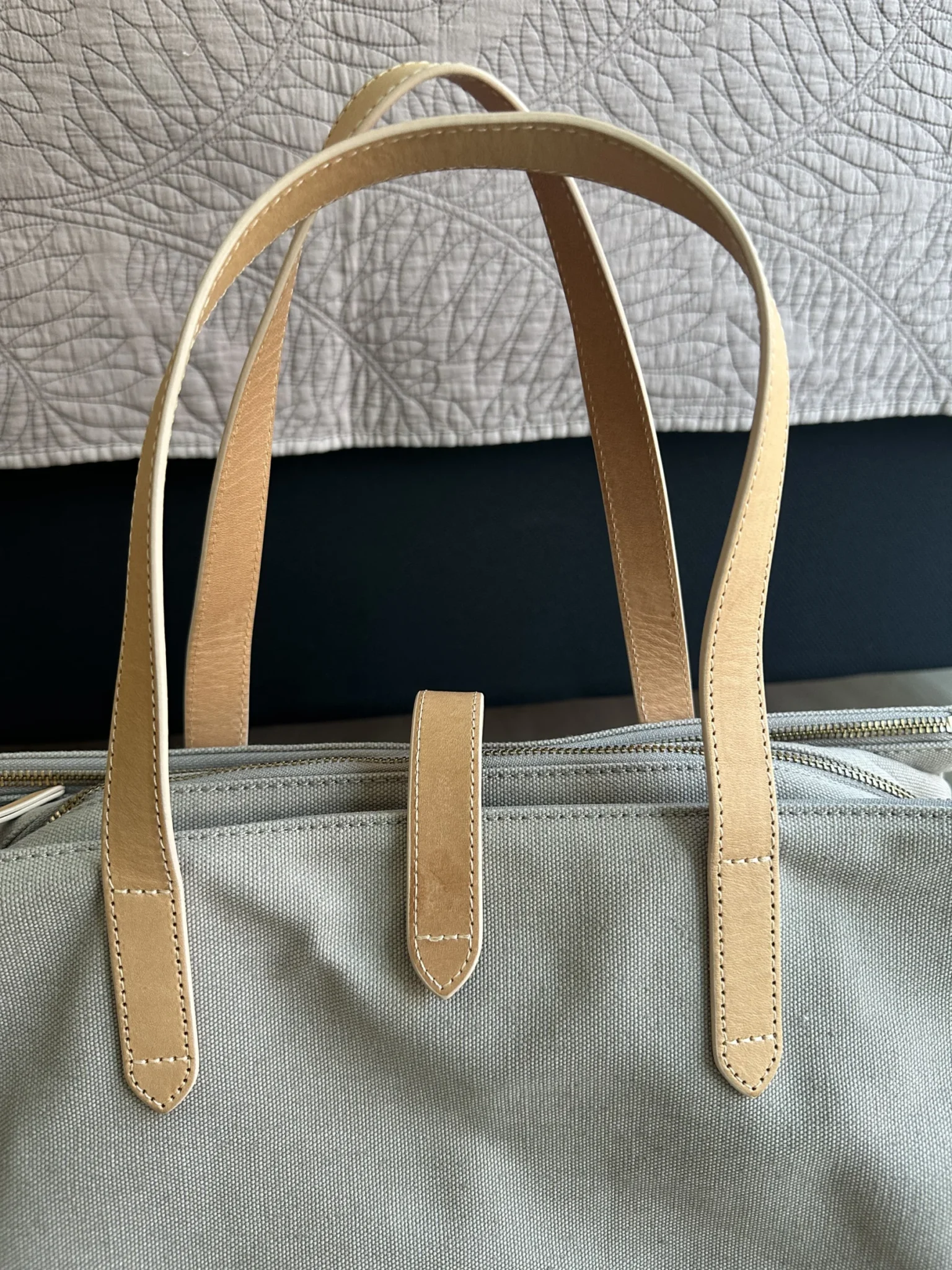 Image for Cuyana Triple Zipper Overnight Bag