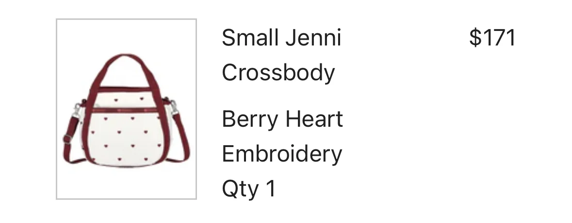 Image for LeSportSac Small Jenni Crossbody