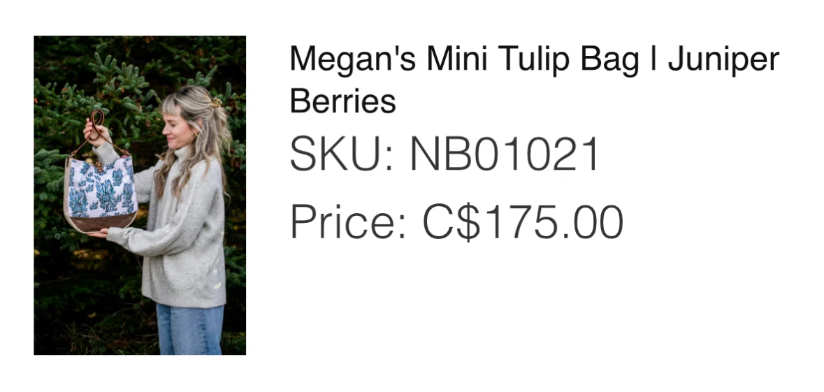 Image for Ragmaw Megan’s Mini Tulip Bag