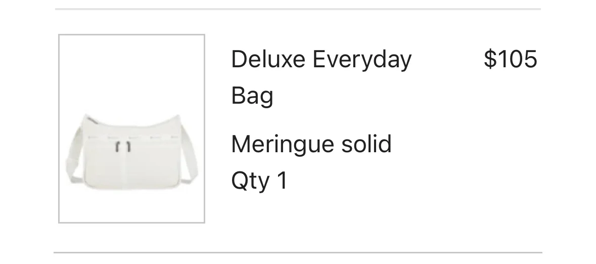 Image for LeSportSac Deluxe Everyday Bag