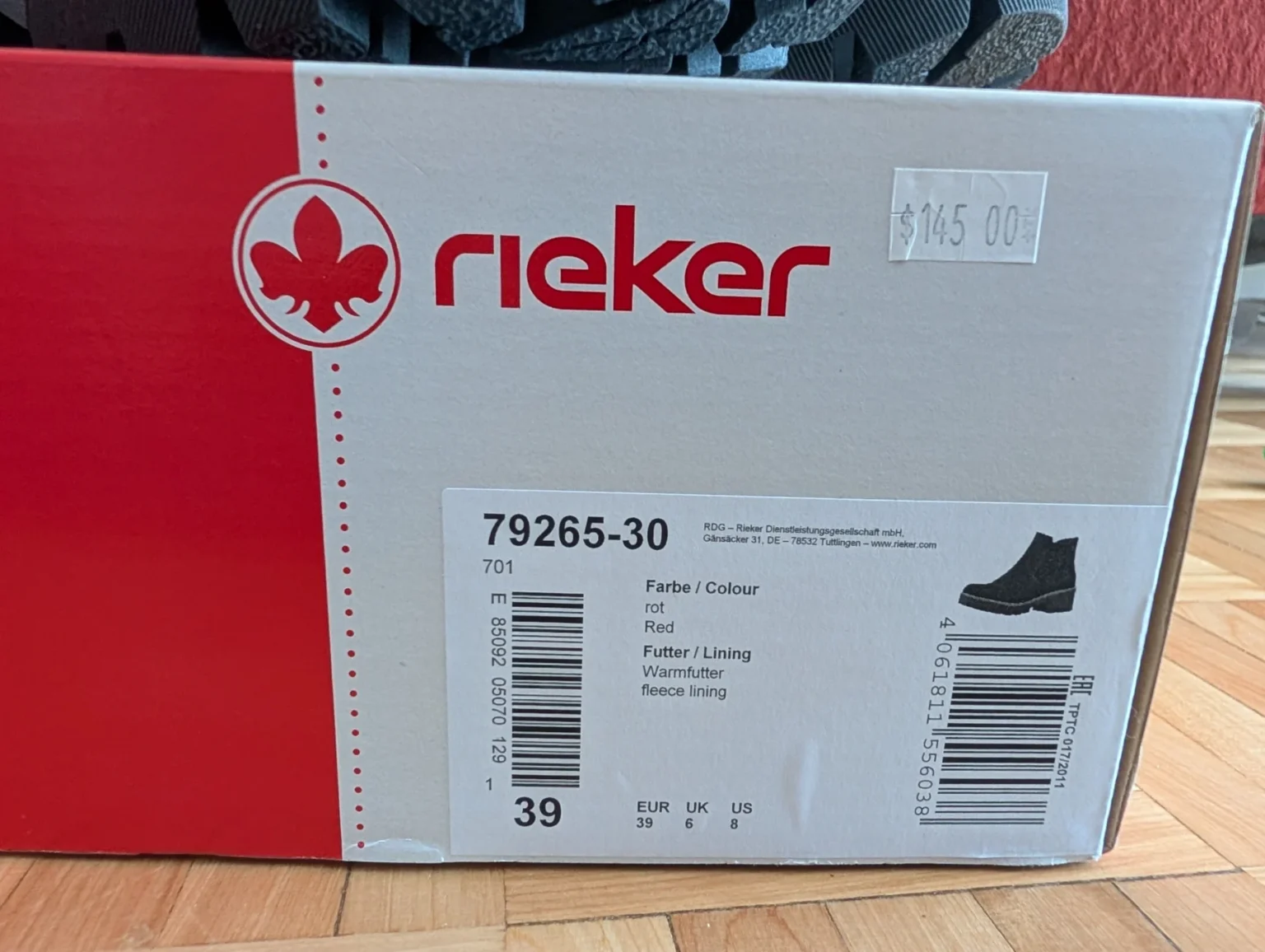 Image for rieker ankle boots