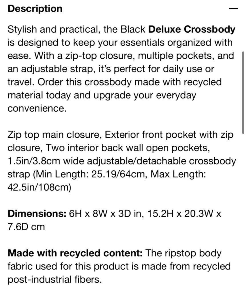 Image for LeSportSac Deluxe Crossbody
