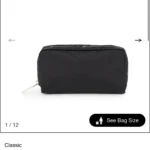Thumbnail for LeSportRectangular Cosmetic Bag