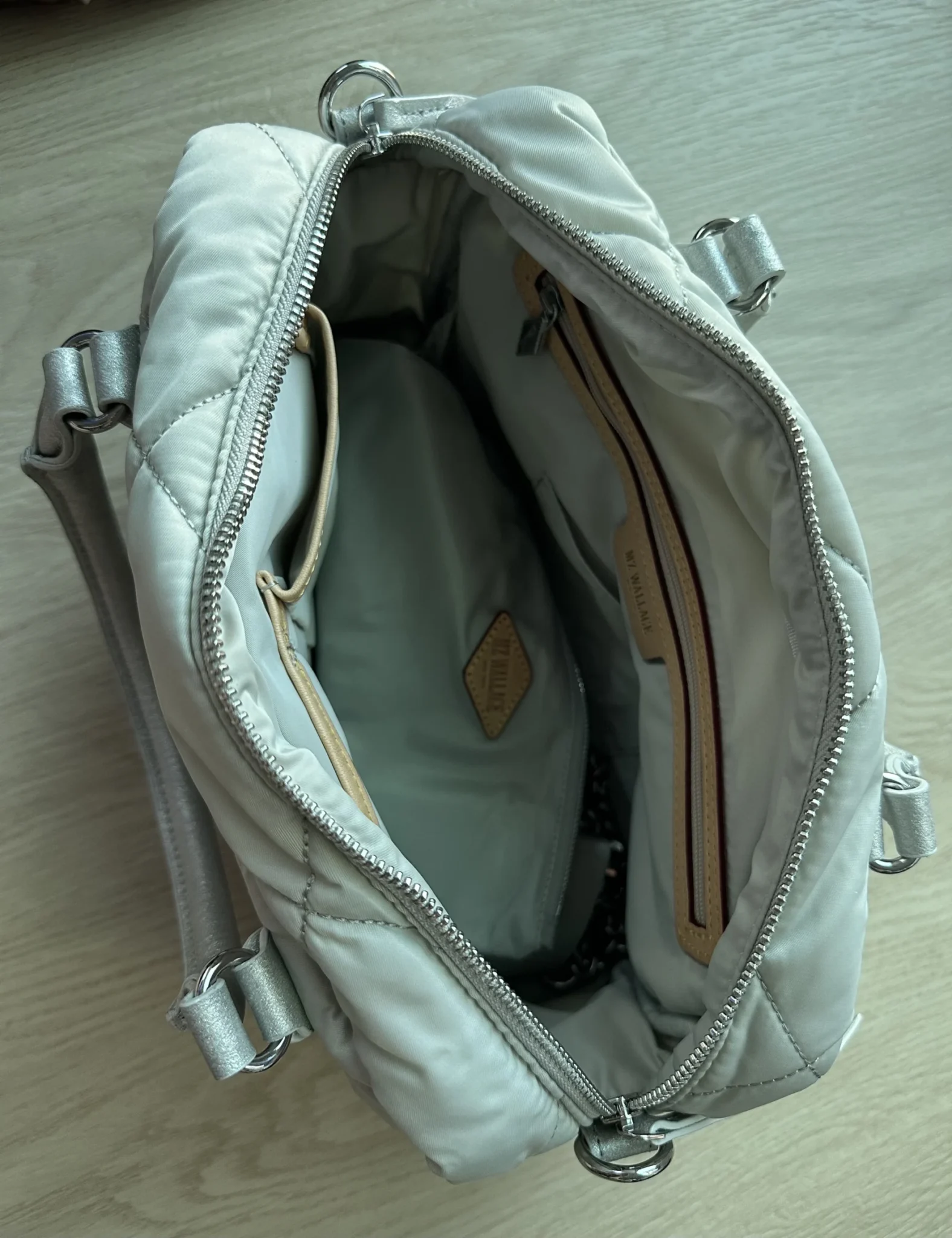 Image for MZ Wallace Frost Madison Satchel