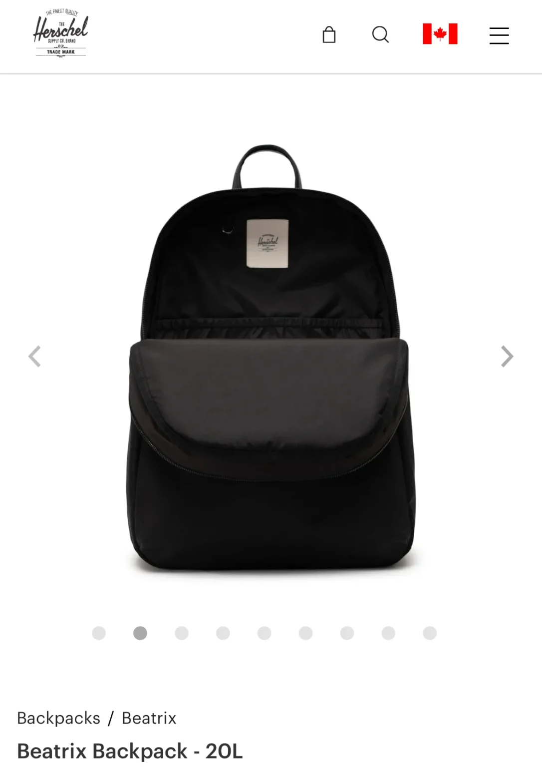 Image for Herschel x Liberty London Beatrix Backpack