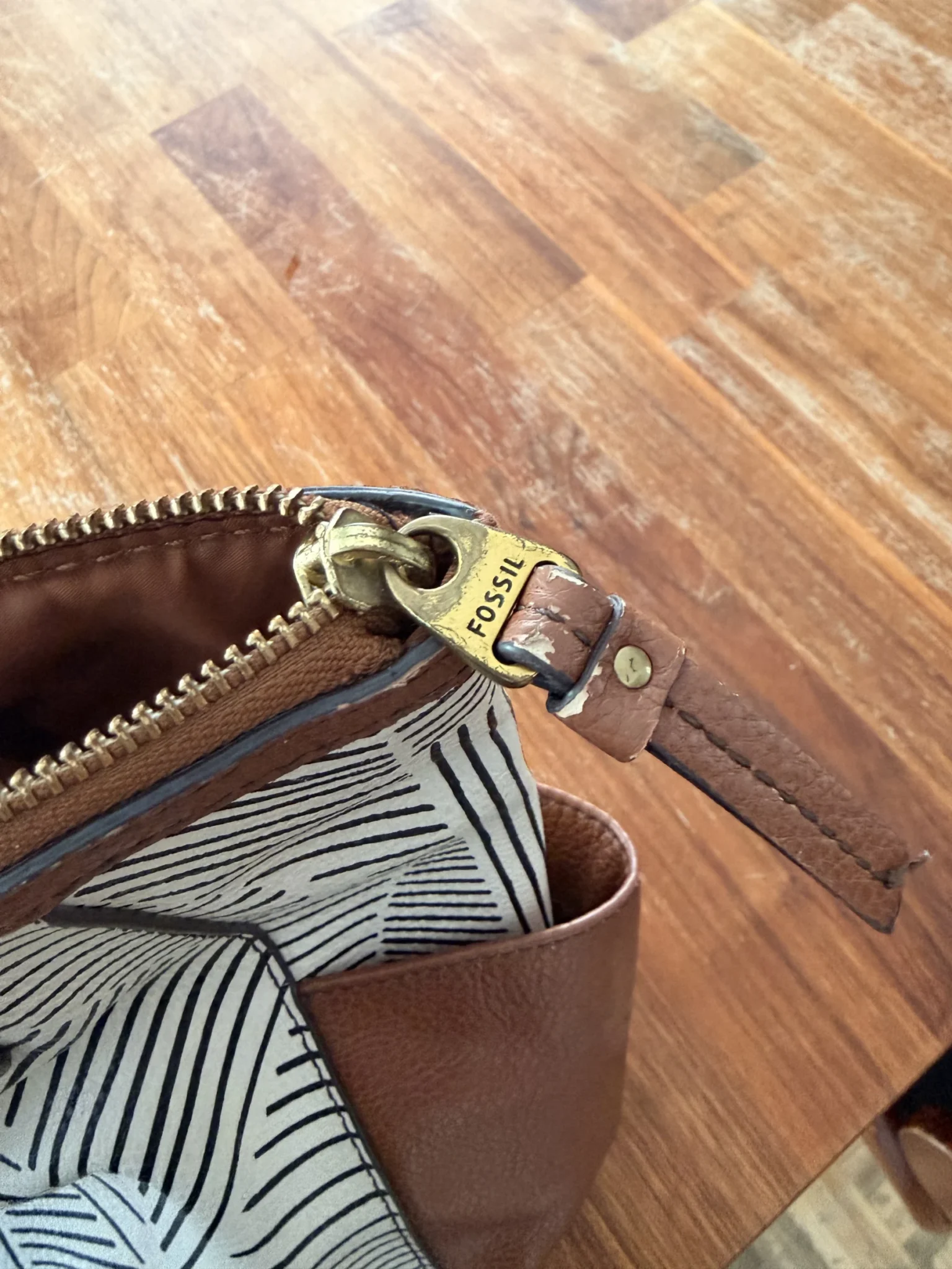 Image for Sac en cuir Fossil