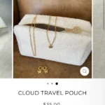 Thumbnail for Twenty Compass Cloud Travel Pouch