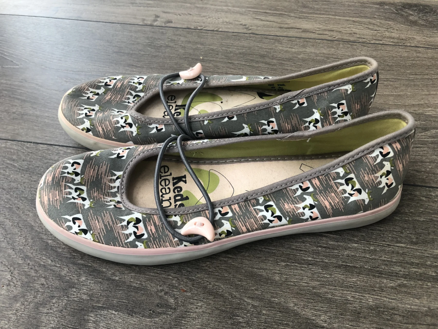 Keds Cow Print Flats 6 Keds seconde main