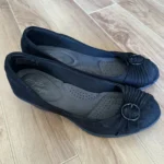 Thumbnail for Black Wedge Heels 6