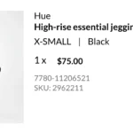 Thumbnail for Hue High-Rise Essential Jeggings XS