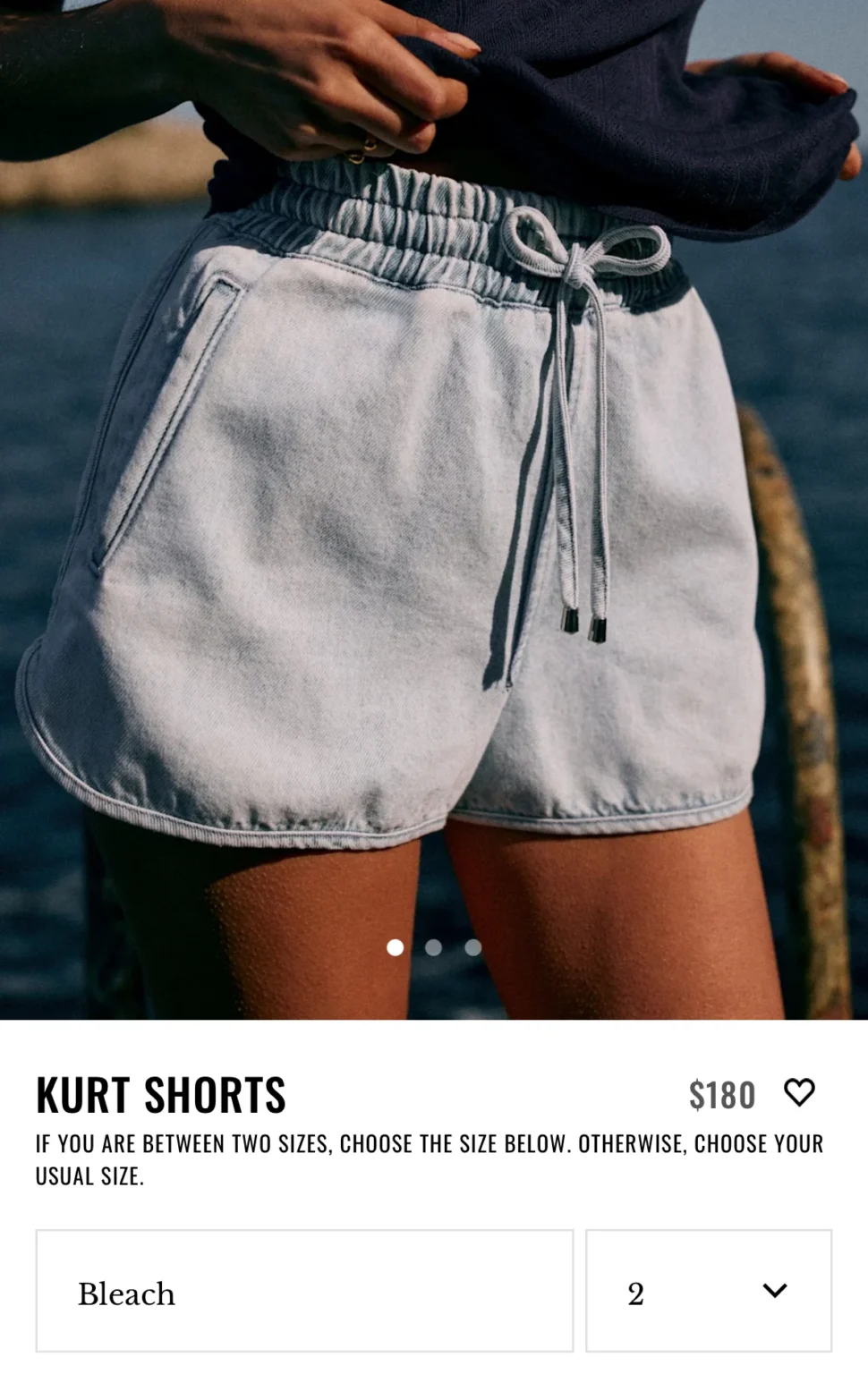 Image for Sézane Kurt Shorts 36