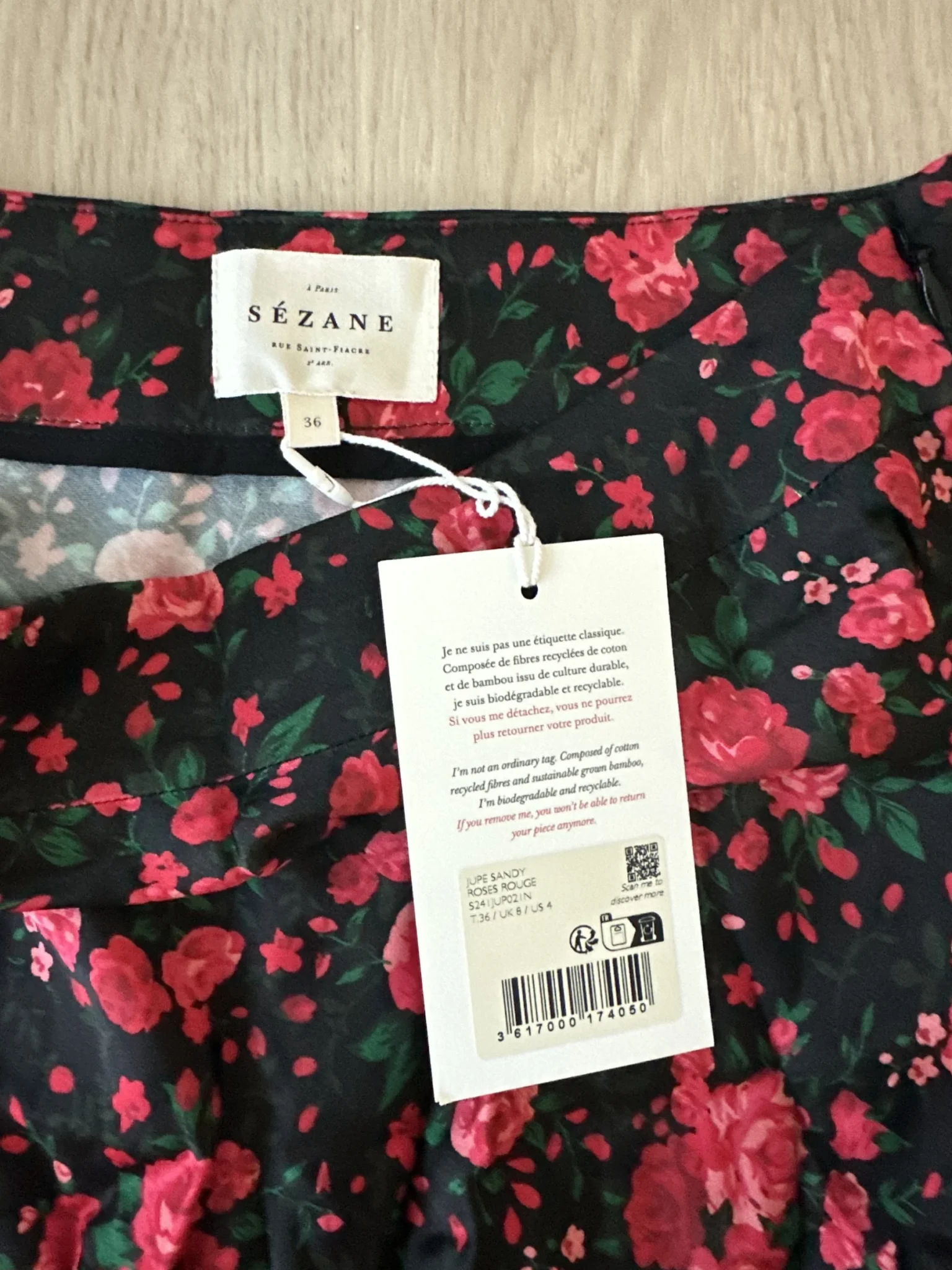 Image for Sézane Sandy Skirt 4
