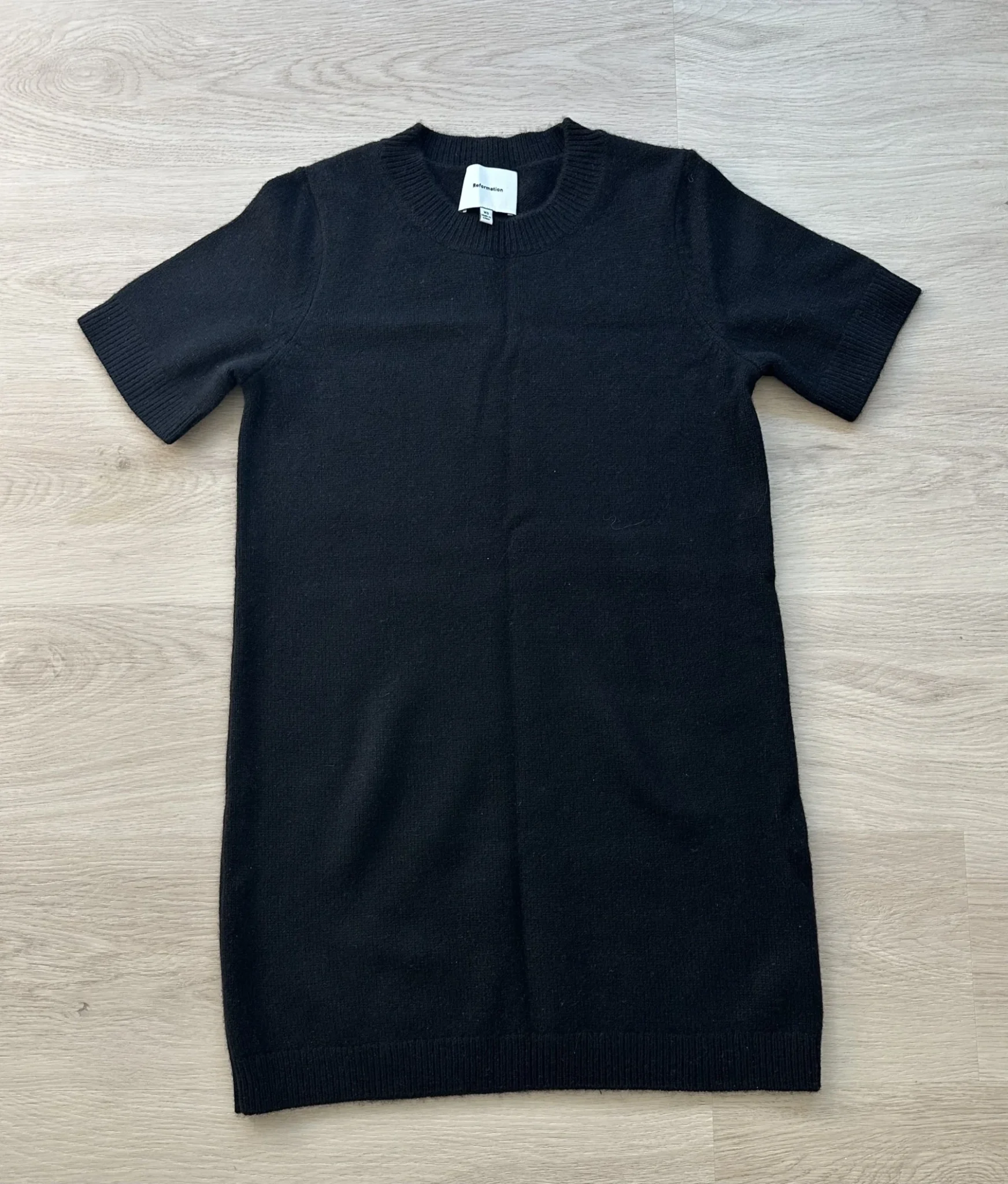 Featured image for Reformation Bell Mini Cashmere Dress XS